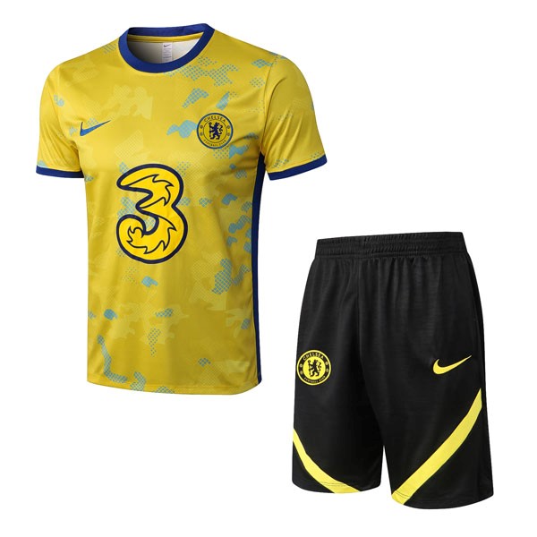 Trainingsshirt Chelsea Komplett-Set 2022-2023 Gelb